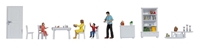 H0 Figuren Themenwelt Wohnzimmer