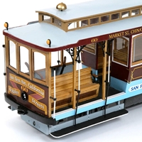 1/24 San Francisco Cable Car Standmodellbausatz