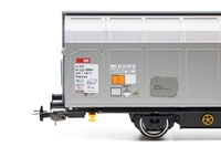 H0 CH-SBB C Schiebewandwagen Hbbinss 245 1 197-7 mit Gefahrenguttafel und Patches, Ep. VI