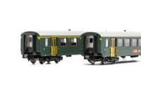 H0 2 SBB EW I Wagen A+ B gr&amp;#252;n neue Schrift Ep.IV/V