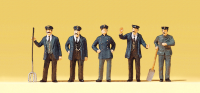 1:87  Lokführer, Heizer, Bahnbedienstete