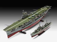 1/720 HMS Ark Royal &amp; Tribal Class Des