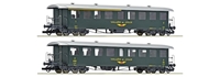 H0 2-tlg. Set: Seetalbahnwagen, PB Val de Joux
