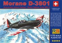 1/72 Morane D-3801 Swiss
