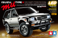 1/10 Isuzu Mu Type X Black Metallic (CC-01)