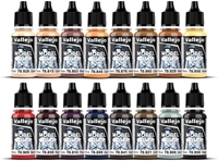 Farb-Set Gesicht- und Haut-T&amp;#246;ne, 16 x 18 ml 