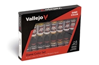 Farb-Set Effekte Leder und Metall, 16x18 ml