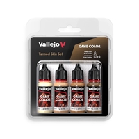 Farb-Set gebr&amp;#228;unte Haut 4x18ml