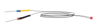 Set LED rot, 5 Stueck