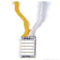 Mini LED-Leuchtsreifen 2,3mm Breit 5 LED Weiss 4stk