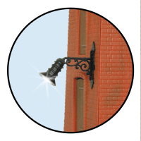 0 Wandlaterne, LED warmwei&amp;#223;