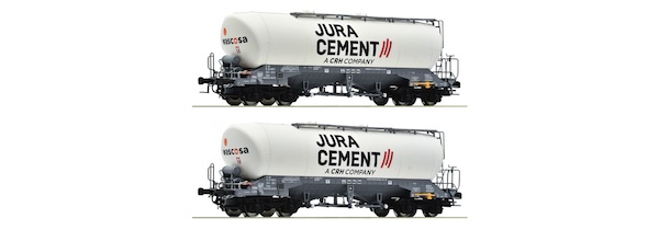 H0 2er Set Silowagen JURA CEMENT