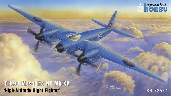 1/72 DH.98 Mosquito NF Mk XV High Altitude Figther
