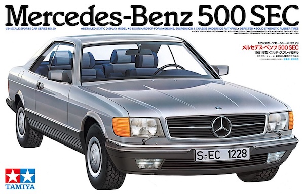 1/24 Mercedes Benz 500 SEC