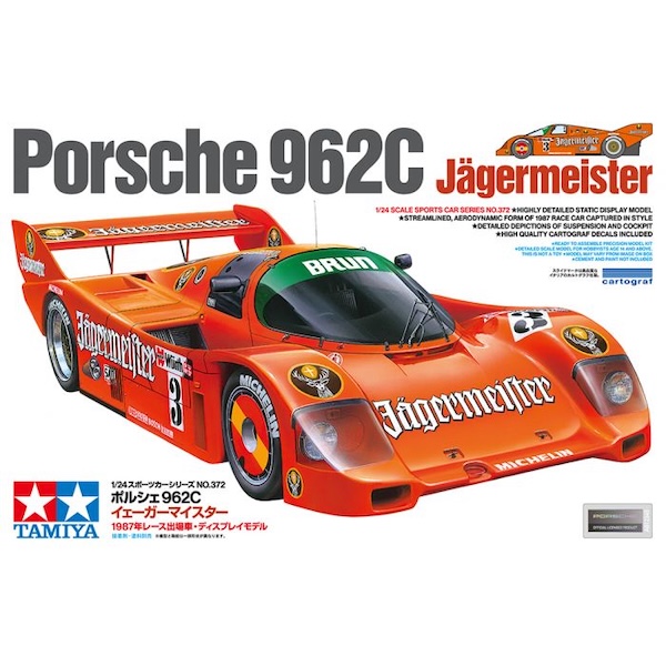 1/24 Porsche 962C Jägermeister