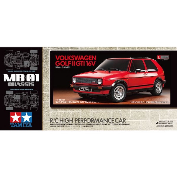 1/10 RC VW Golf II GTI 16V (MB-01)