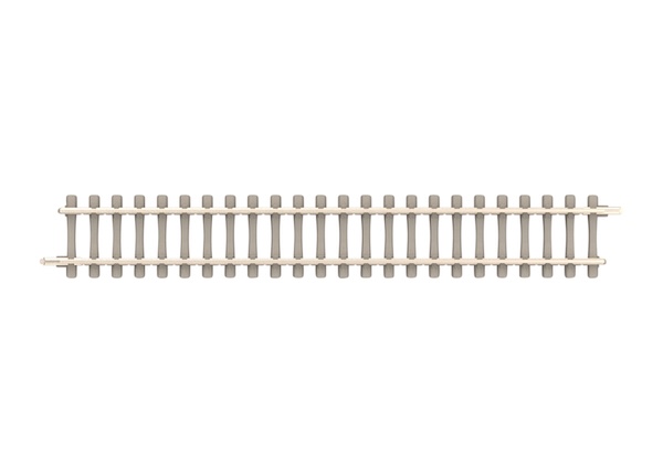 N Minitrix Übergangsgleis mit Betonschwellen Länge 104,2 mm 