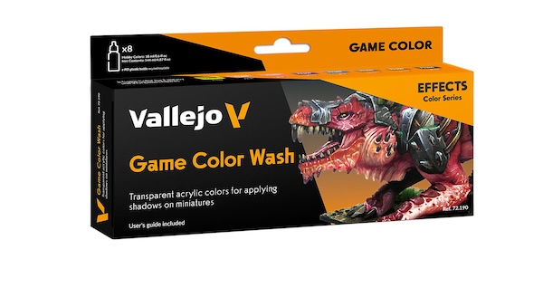 FarbSet Effekte Game Color Wash 8x18ml