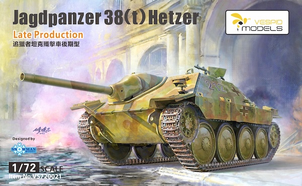 1/72 jagdpanzer 38(t) Hetzer lat Prod