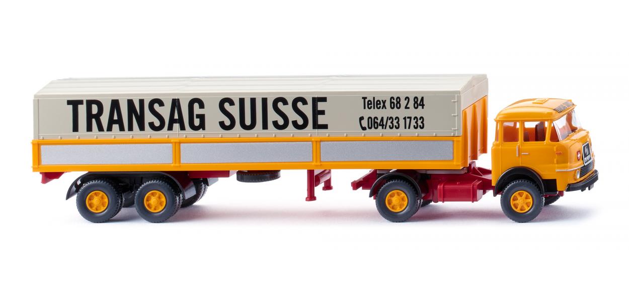 1/87 Pritschensattelzug (Krupp 806) Transag Suisse -CH