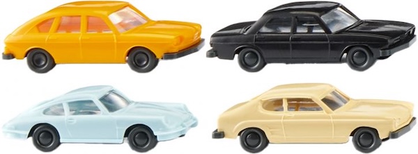 1/160 Vier klassische Perosnenwagen