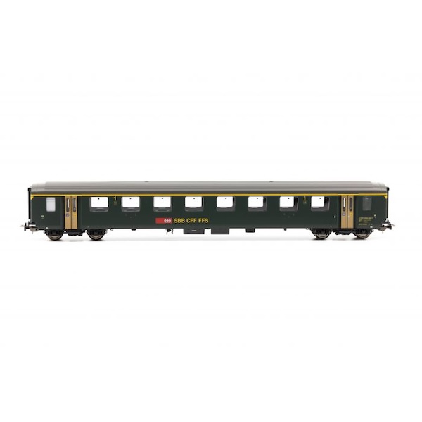 H0 SBB  Personenwagen EW I  1.Klasse  gr&#252;n