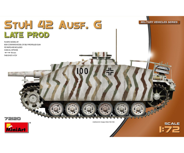 1/72 StuH 42 Auf G Late Prod
