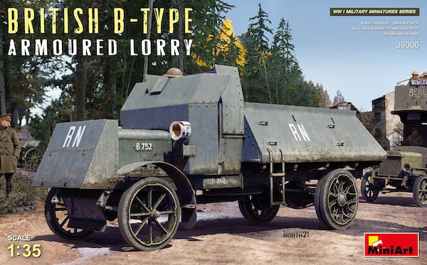 1/35 British B-Type Amoured lorry