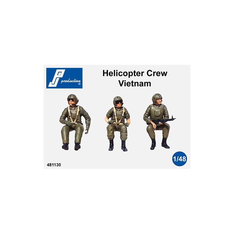 1/48 Helicopter Crew Vietnam