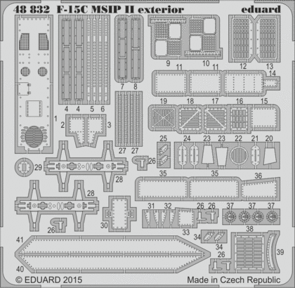1/48 F-15C MSIP II exterior for Great Wall Ho
