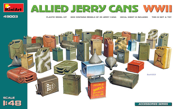 1/48 Allied Jerry Cans WWII