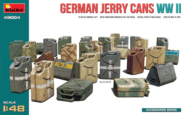 1/48 German Jerry Cans WWII