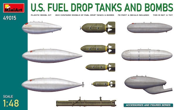 1/48 US Fiel Drops Tanks and Bombs