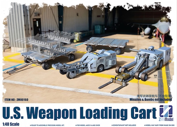 1/48 U.S. Weapon loading Cart
