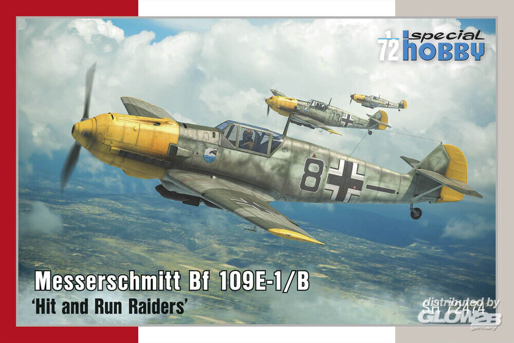 1/72 Messerschmitt Bf 109E-1/B &#39;Hit and Run Raiders&#39;