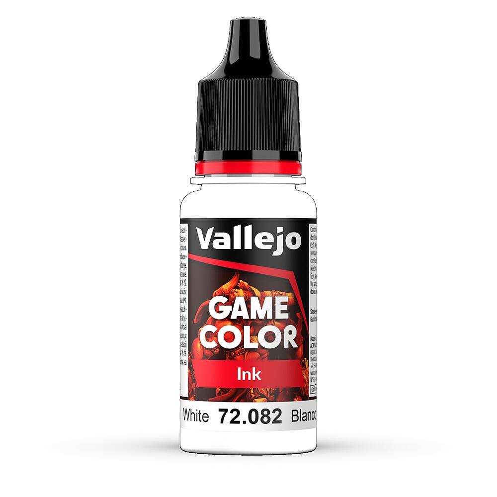 Game Color Ink White (109), 18 ml