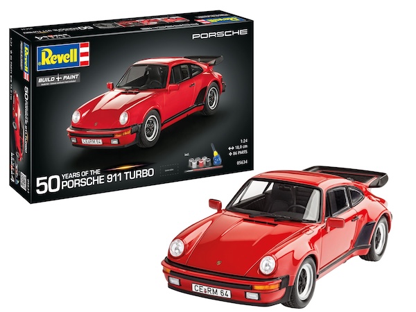 1/24 Gift Set PORSCHE 911 TURBO 50TH ANNIVERSARY
