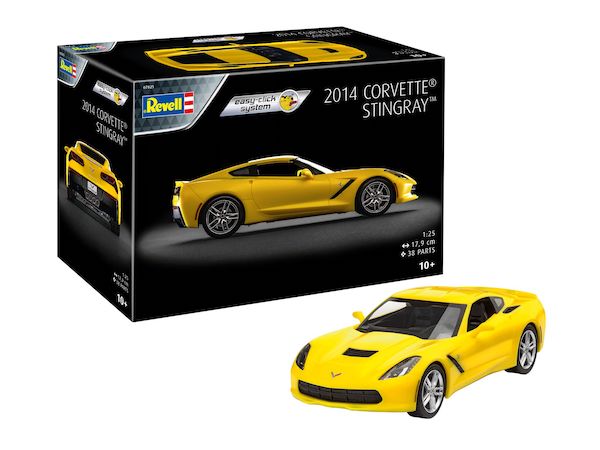 1/24 2014 Corvette Stingray Promotion Box  (Easy Click)