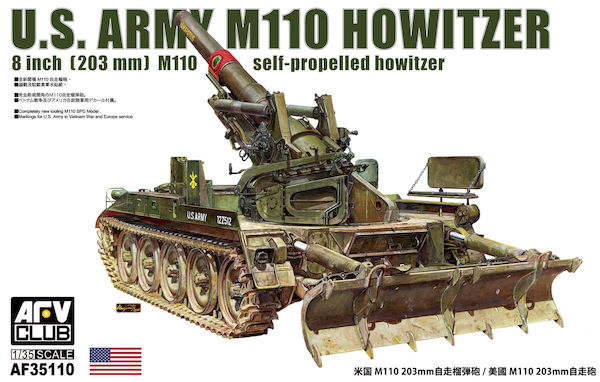 1/35 US M110 203mm SP Howitzer