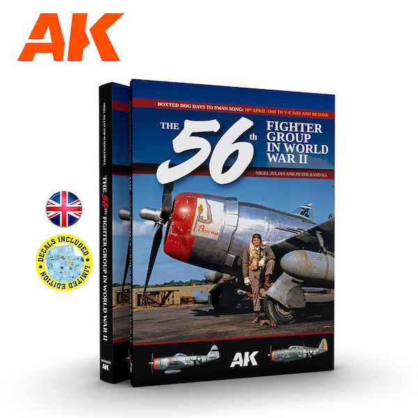 THE 56TH FIGHTER GROUP IN WORLD WAR II: 18TH APRIL 1944 TO V-E DAY AND BEYOND - English