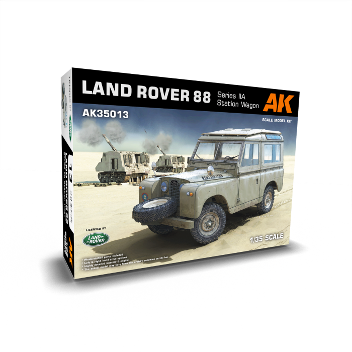 1/35 LAND ROVER 88 SERIES IIA STATION WAGON