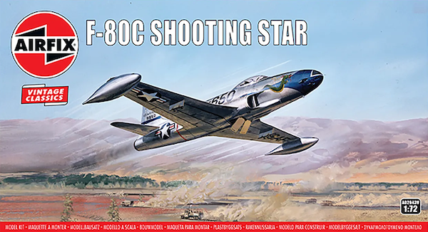 1/72 F-80C Shooting Star Vintage
