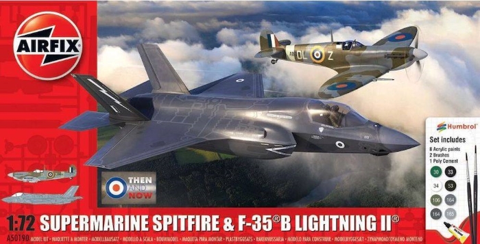 1/72 Spitfire &amp; F-35 SET