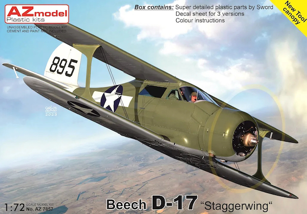 1/72 Beech D-17 Staggerwing