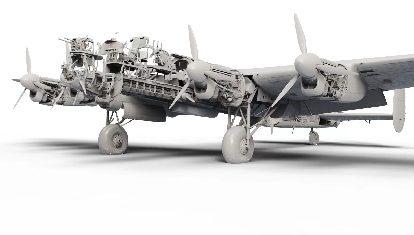 1/32 Avro Lancaster B Mk.IIII with full Interior