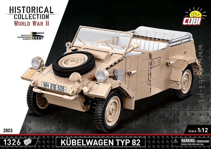 K&#252;belwagen Typ 82, 1326 Teile