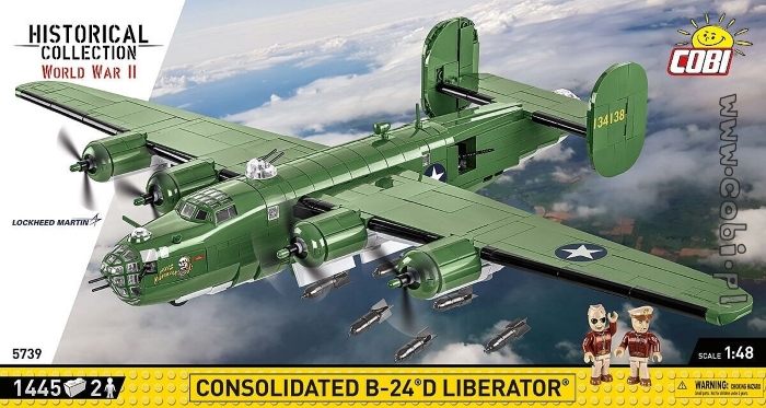 B-24 Liberator, 1445 Teile