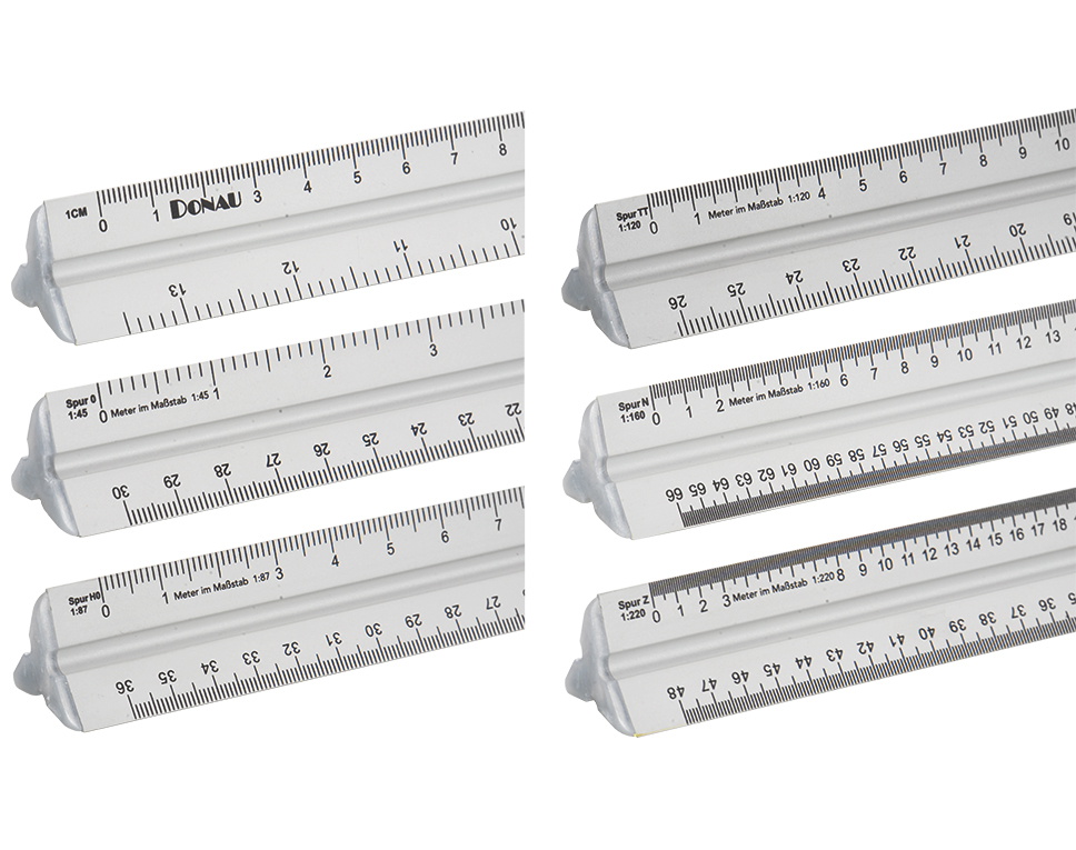 Alu Massstab Lineal 300mm