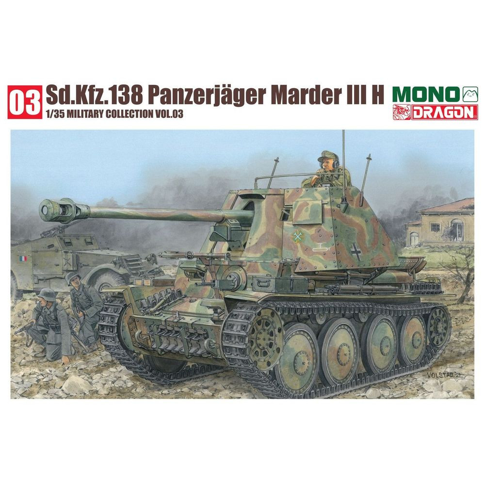 1/35 Sd.KFZ.138 Panzerj&#228;ger Marder IIIH