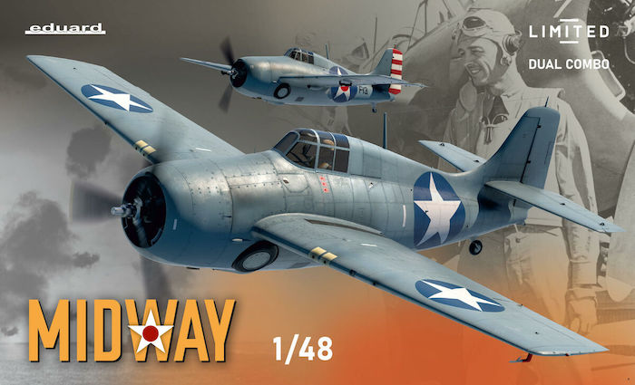 1/48 Wildcat F4F-3, F4F-4 Dual Combo Midway